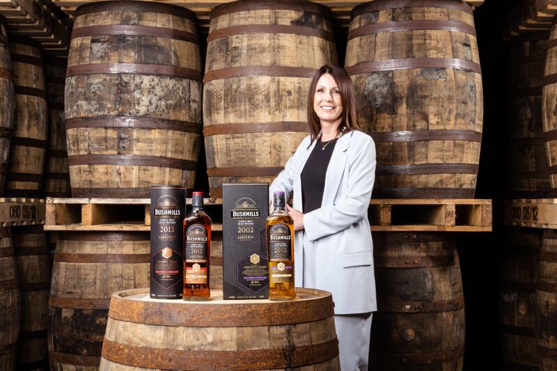 The new 2002 Vermouth Cask and 2012 Pomerol Cask, both cask strength, non chill-filtered whiskeys from Bushmills