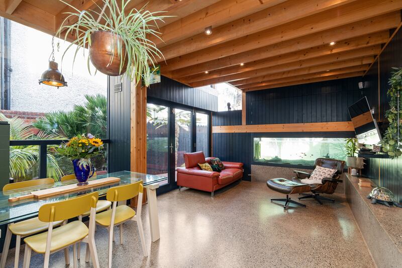 Living and dining area