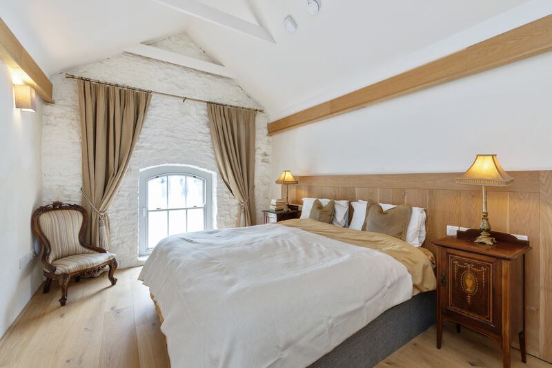 Bedroom in the stable block