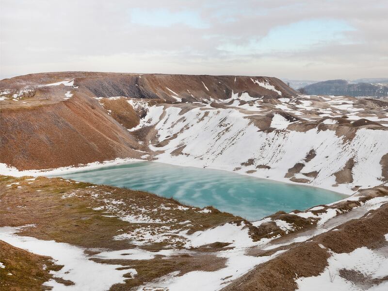 Harpur Hill Derbyshire 2011. In 1940, Maintenance Unit No. 28 was the biggest chemical weapons reception and storage depot in the UK. Up to 46,000 individual chemical weapons were stored on the 500-acre site and surrounding country lanes.