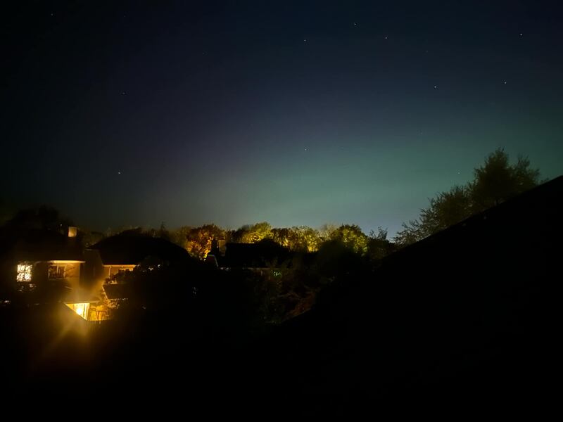 Northern Lights over Cork
