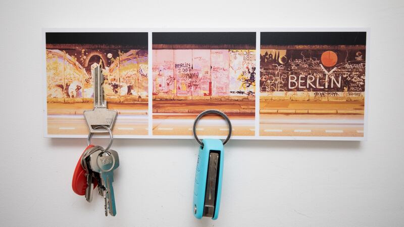 Berlin Wall key holder. Photograph: Tom Honan/The Irish Times.