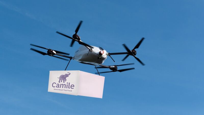 Camile plans to make drone deliveries