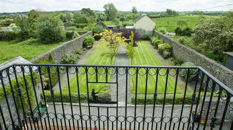 A view of the restored walled garden