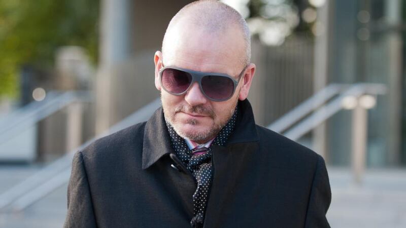Former solicitor Thomas Byrne (47) arriving at Dublin Circuit Criminal Court yesterday. Photograph: Collins