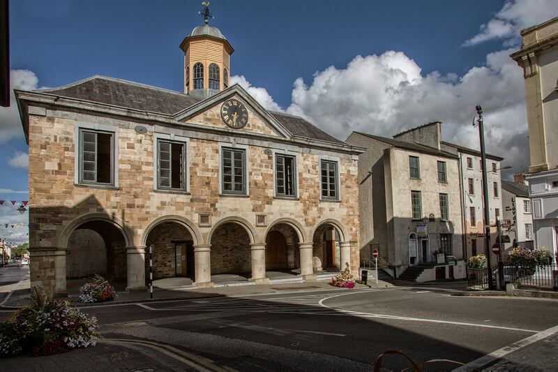 Clonmel's landmark Main Guard building, formerly a courthouse, at the top of O'Connell Street. Photograph: John D Kelly