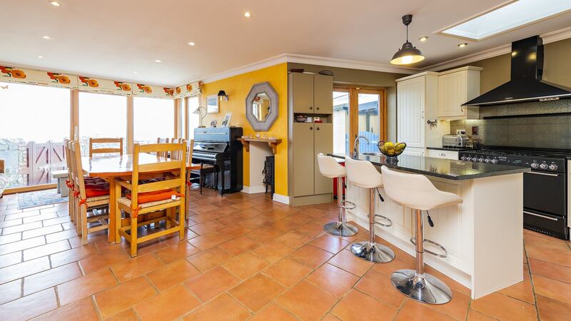Kitchen and dining area