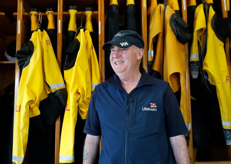 Kieran 'Collie' O'Connell, station mechanic and winch operator.  Photograph: Nick Bradshaw/The Irish Times
