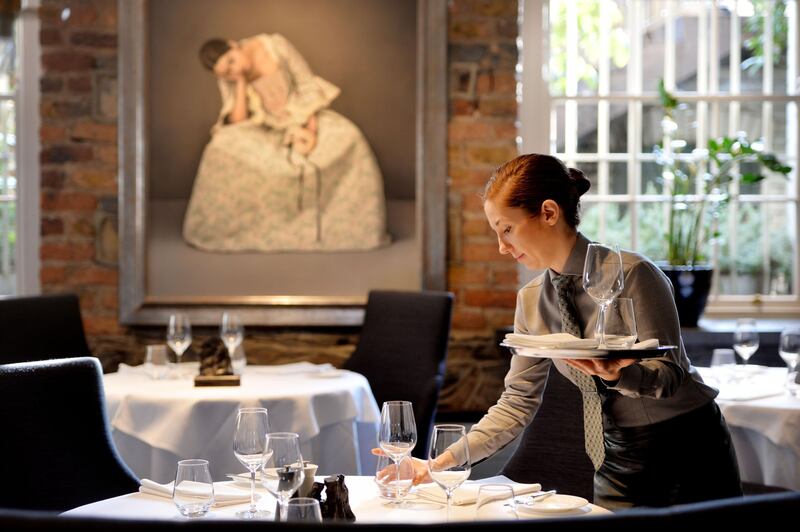 Chapter One: a tronc master, not a manager, divides tips among staff. Photograph: Alan Betson