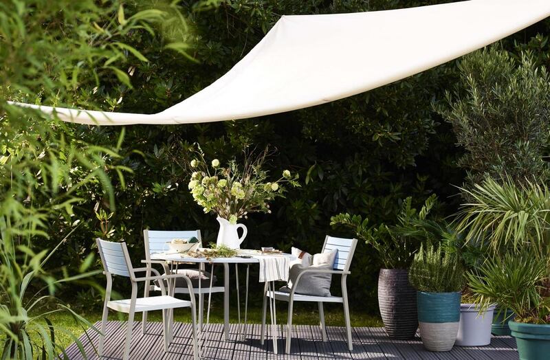 Refrsh your garden furniture and decking with a fresh coat of paint.