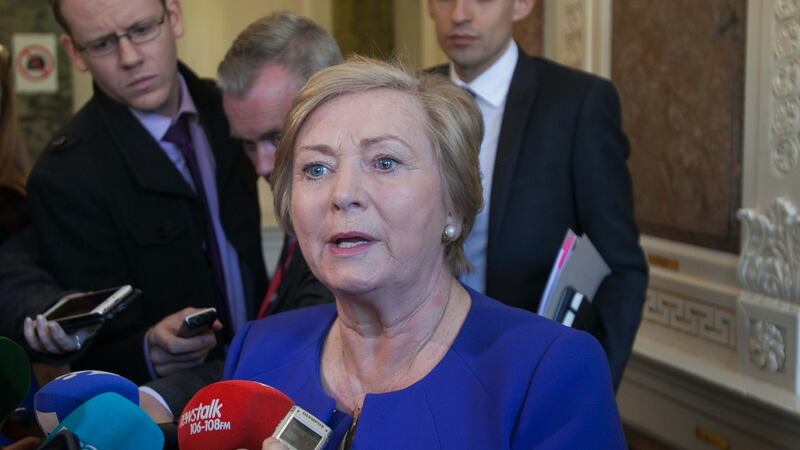 Tánaiste and Minister for Justice Frances Fitzgerald  said the Government was committed to reaching a negotiated deal with gardaí over their pay claim. Photograph: Collins