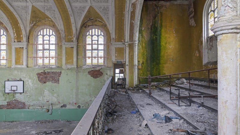 The recreation hall in St Ita’s Hospital, Portrane. Photograph: David Killeen