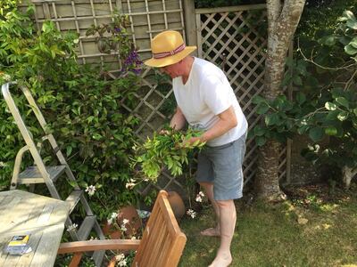 John Leeson has made a full recovery from his stroke.