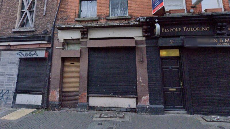 No.3 Parnell Street, near the junction with Capel Street, is one of the oldest remaining buildings on Parnell Street. Photograph: Google Streetview