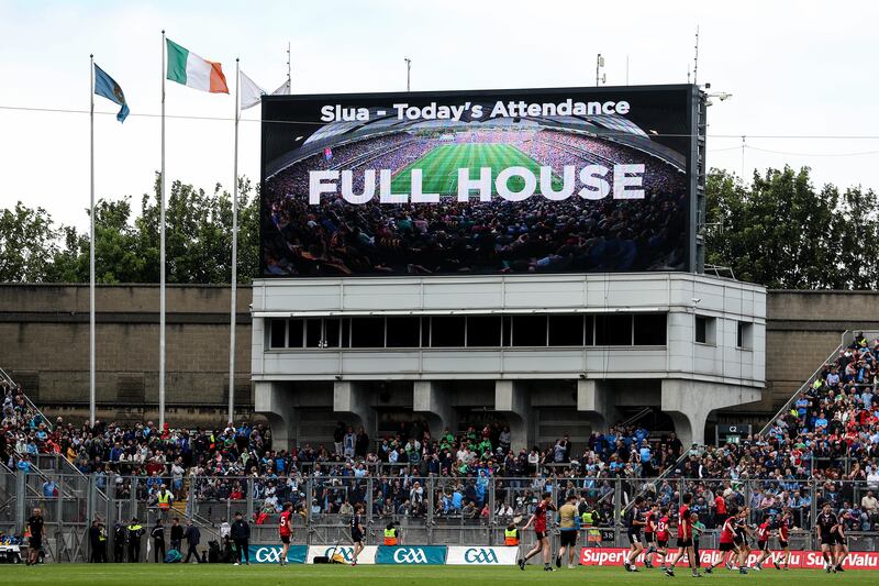 Croke Park announces a full house - but was it really? Photograph: Ben Brady/Inpho