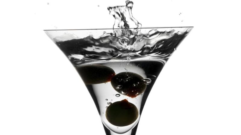 A Dirty Martini
