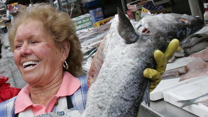 File pic of May Gorman, Moore Street trader who has died. She was known as the Queen of Moore Street. Photograph: Matt Kavanagh