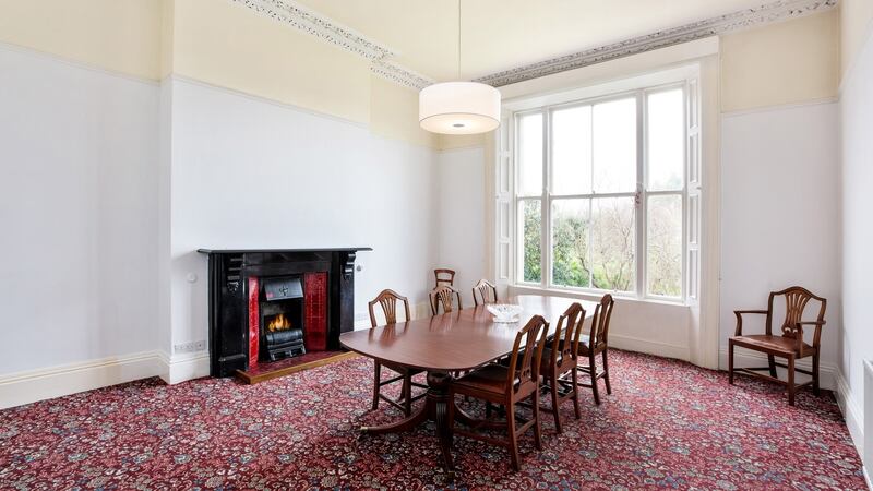 Dining room looking out to the back garden