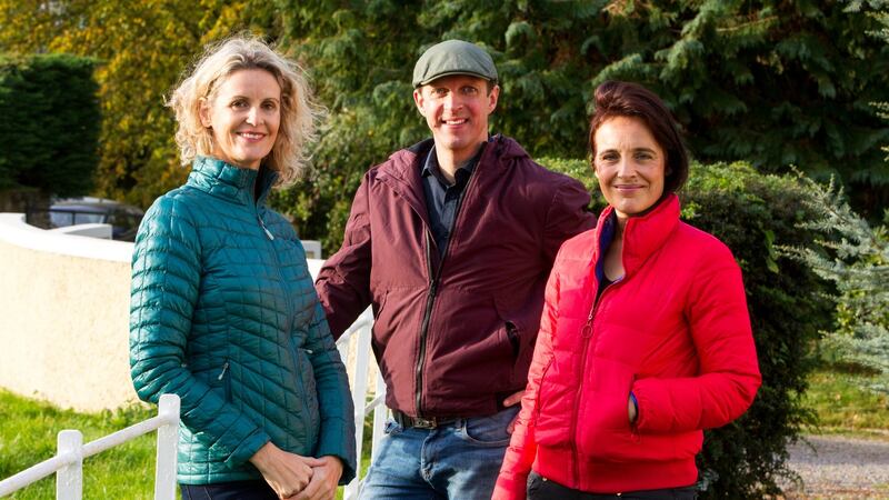 Helen Carroll, Darragh McCullough and Ella McSweeney on Ear to the Ground