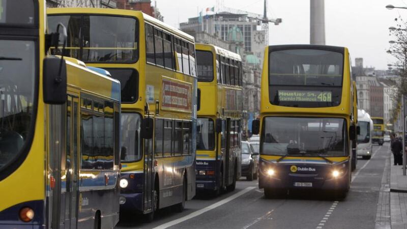A Dublin Bus driver, in front of other passengers, told Lana Froze  that she had not paid the full fare. When she  refused to leave the bus, the driver went  back to his seat, switched off the engine and waited, refusing to drive the bus any farther. Photograph: Cyril Byrne/The Irish Times.