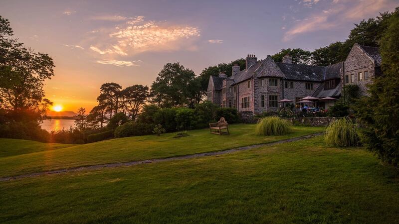 Ard na Sidhe Hotel on Caragh lake in Co Kerry. Photograph: Don MacMonagle