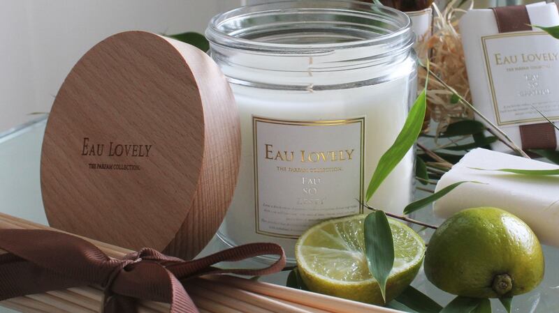 Room scents designed by Rachel McCann.