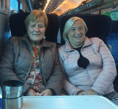 Rita Walsh and Mary Foran