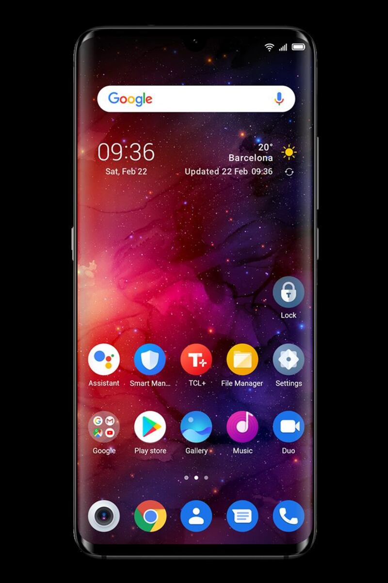 TCL have been making phones for other brands for years, and have included some similar design features, such as curved edges