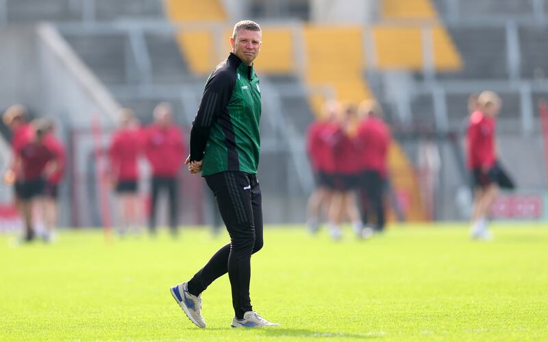 Kerry under-20 manager Tomás Ó Sé ahead of the Munster Final against Cork at Páirc Uí Chaoimh in April. Photograph: James Crombie/Inpho