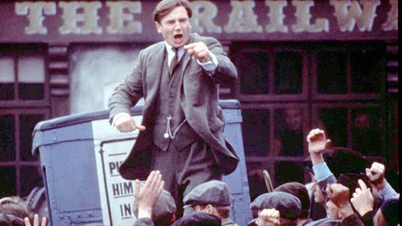 Liam Neeson in Michael Collins
