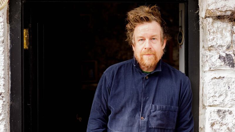 Author Kevin Barry at his home in Ballinafad, Co Sligo. Photograph: James Connolly