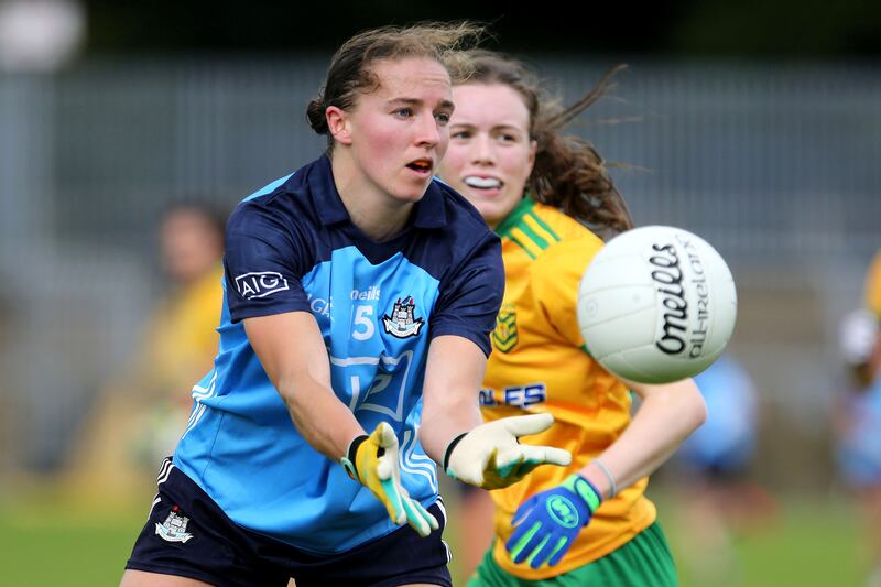 Dublin’s Orlagh Nolan in action against Donegal. Photograph: INPHO/Lorcan Doherty