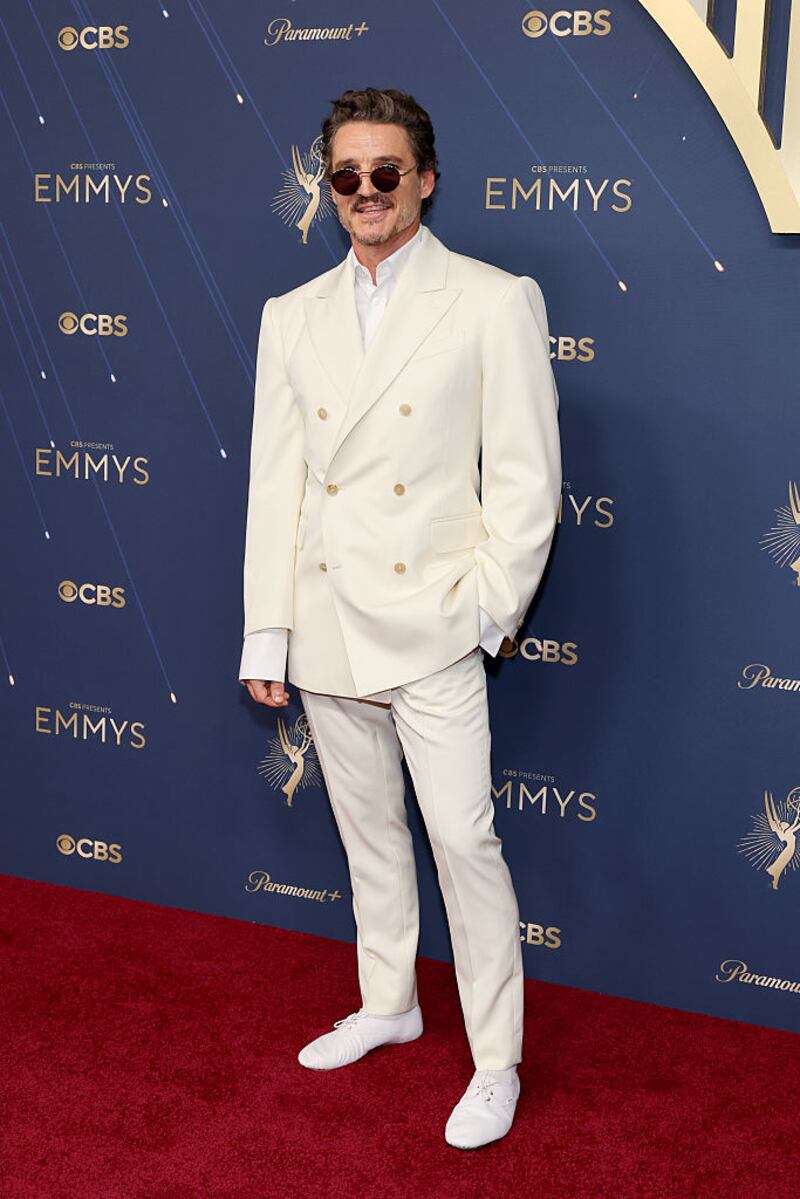 Emmy Awards: Pedro Pascal. Photograph: Amy Sussman/Getty Images
