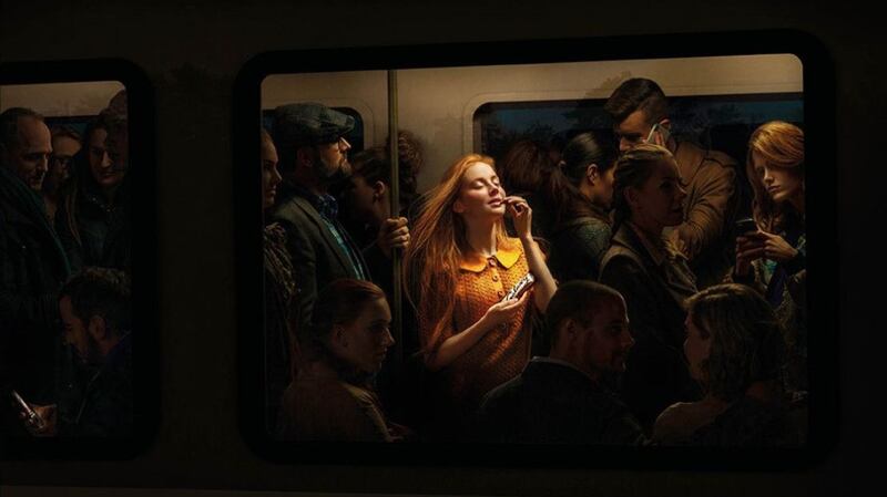 An image from a BBDO Dublin ad for Galaxy’s ‘Choose Pleasure’ campaign, which ran in out-of-home and other advertising formats earlier in 2019.