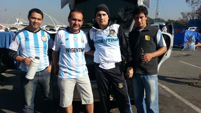 Gang of Four: on the road again in support of Argentina at the World Cup tournament in Brazil