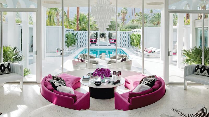 Martyn Lawrence Bullard: Villa Grigio, Palm Springs, California, US, 2018. Photograph: Douglas Friedman, courtesy of Martyn Lawrence Bullard