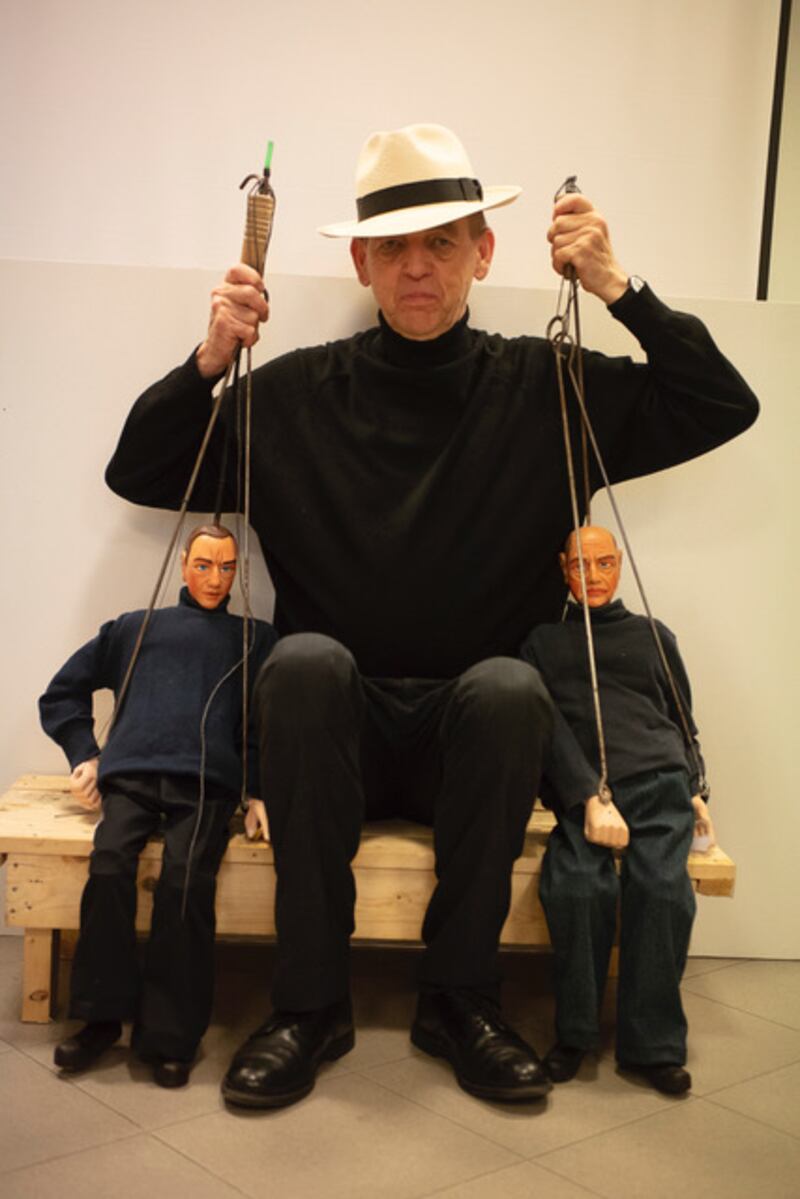 Kevin Atherton puppets old and new