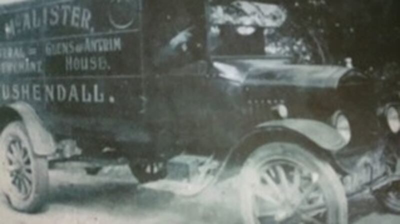 A McAlister delivery van.