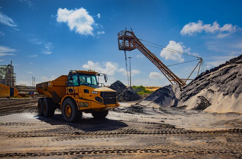 Kenmare's Moma Mine. Photograph: Kenmare Resources