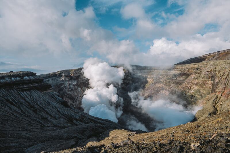 Aso Crater, Japan
