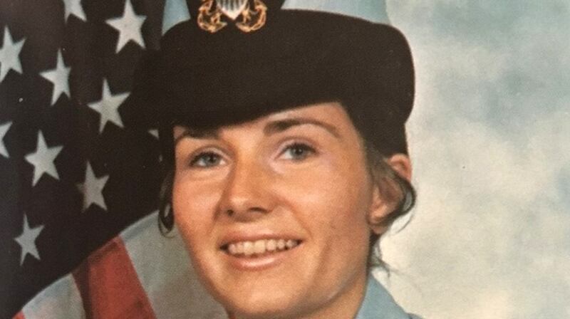 Rosemary Mariner, who would become one of the Navy’s first female pilots, in a Naval Air Training Command class book from 1973. Photograph: The New York Times