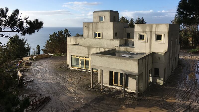 The stunning setting for the Tibetan temple at the Dzogchen Beara Buddhist Retreat Centre in Co Cork