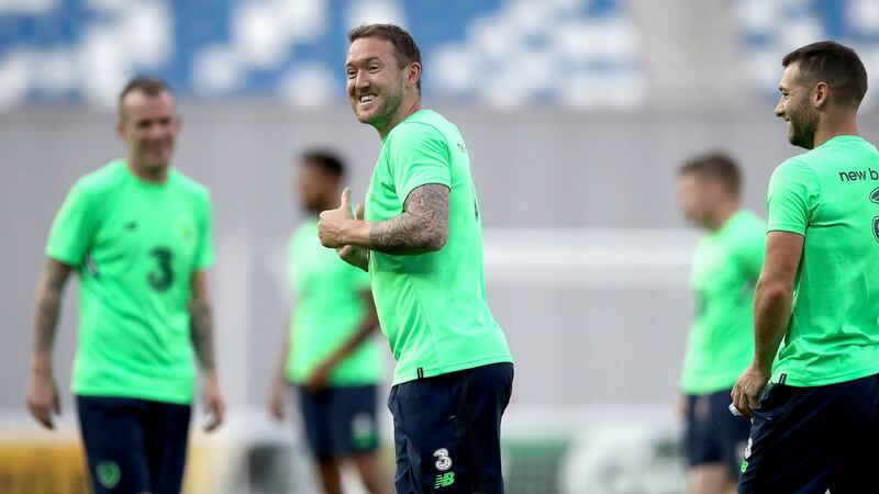 Aiden McGeady was Ireland’s match-winner in Georgia in 2014 during the successful Euro 2016 qualification campaign. Photograph: Ryan Byrne/Inpho
