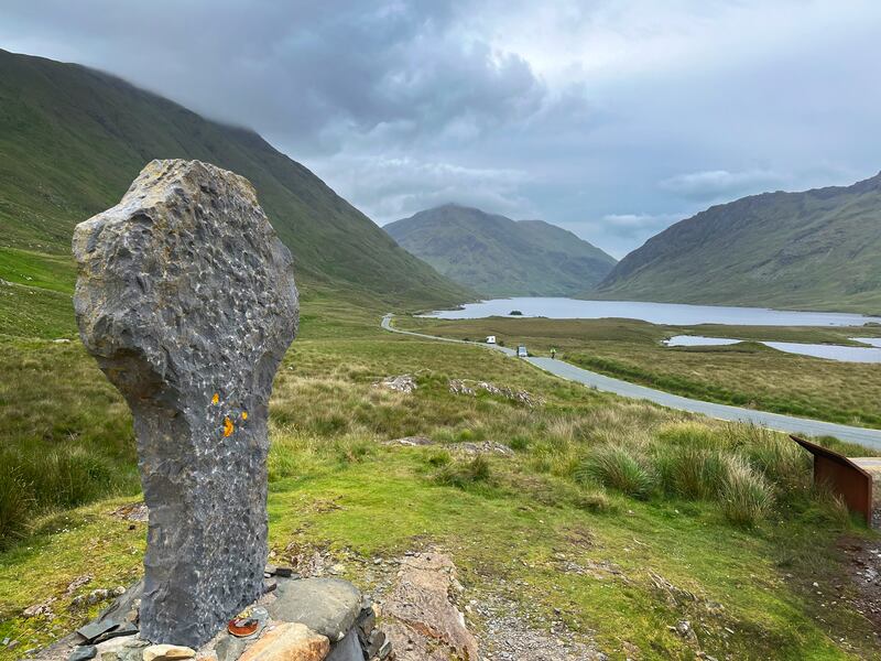 Doo Lough Famine Memorial, Co Mayo. Photograph: Ellie O'Byrne
