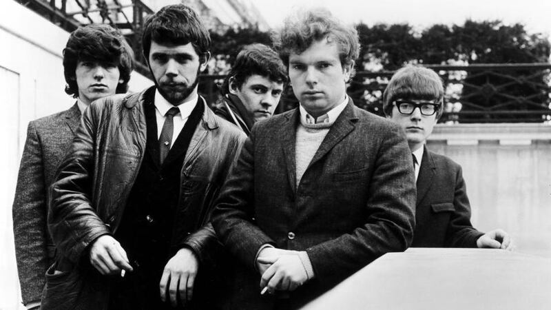 Rapture, not radicalism: Van Morrison with   Them.  Photograph:  RB/Redferns