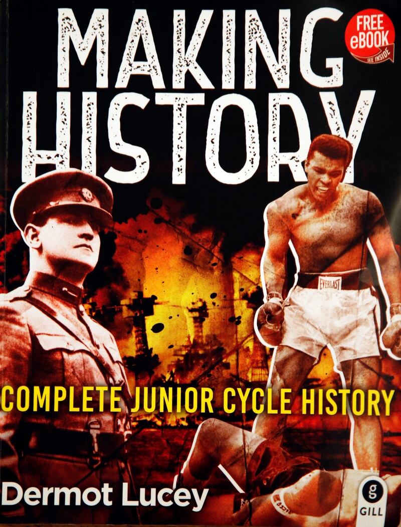 The text book ‘Making History’ Photograph Nick Bradshaw/The Irish Times