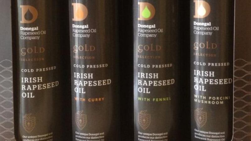Premium quality rapeseed oil from Donegal