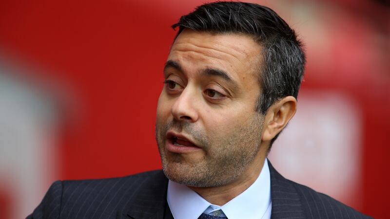 Leeds owner Andrea Radrizzani. Photograph:  David Shipman/Getty