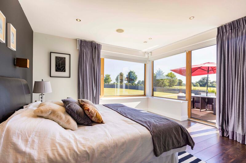 The principal bedroom has a private terrace