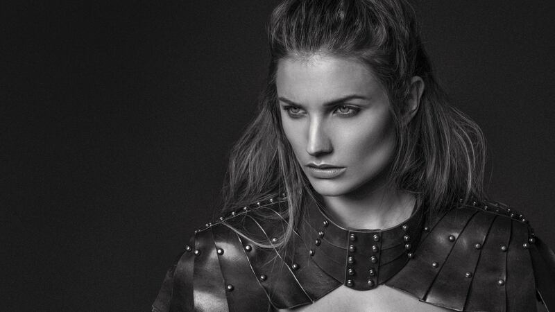 Epaulette cape by Una Burke. Photograph: Pascal Heimlicher